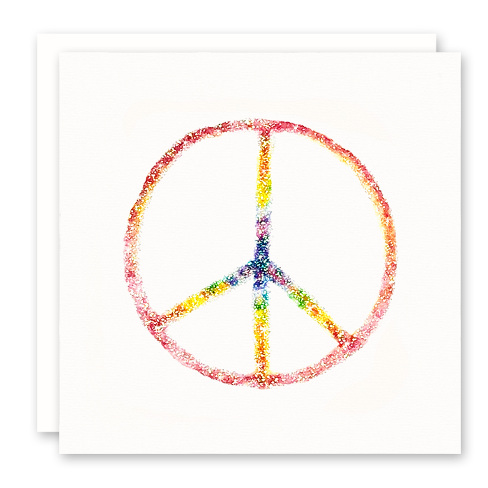 rainbow peace symbol