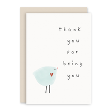 Load image into Gallery viewer, Boxed Thank You Cards – Thank You for Being You Set of 8