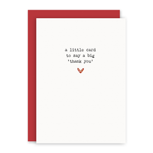Load image into Gallery viewer, Boxed Thank You Cards – Little Card Big Thank You Set of 8