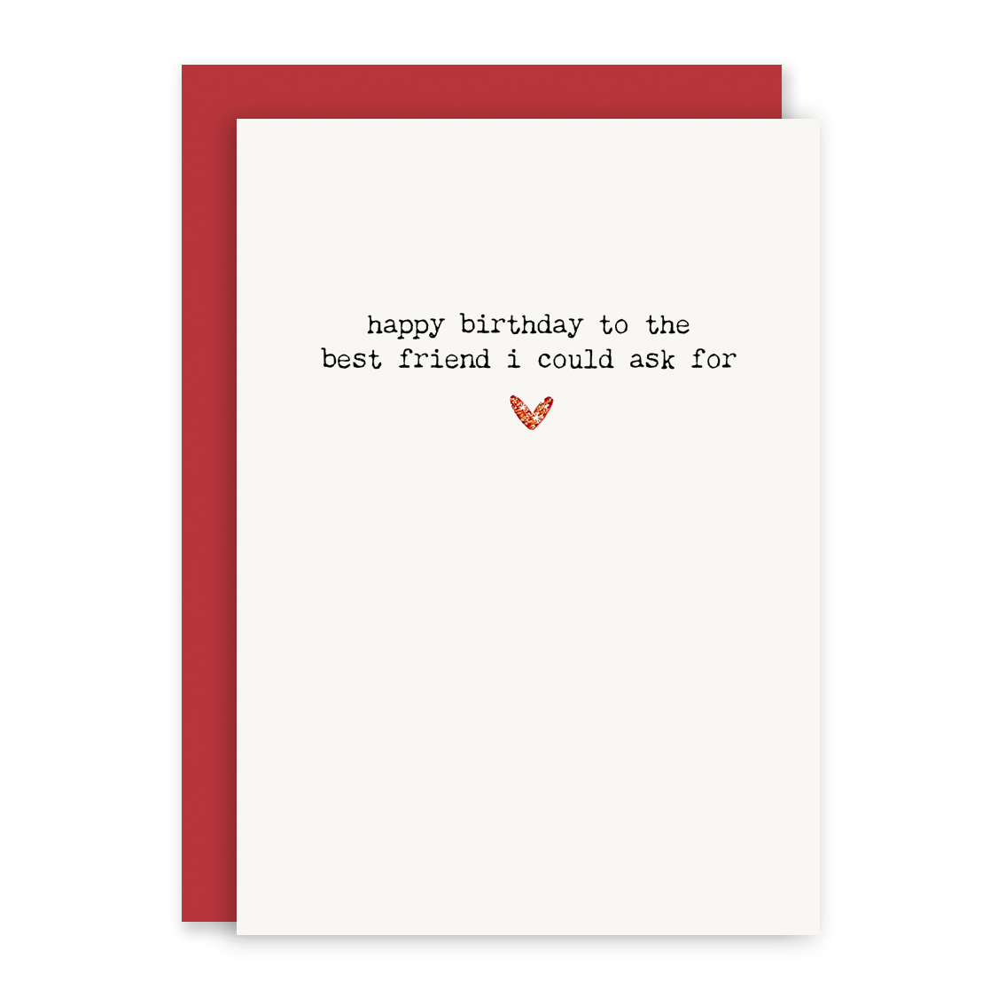 Happy Birthday Best Friend I Could Ask For - Bestie BFF Birthday Card ...