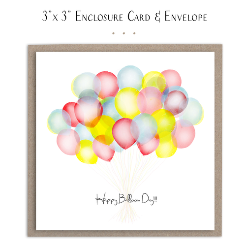 Happy Balloon Day - Mini Card