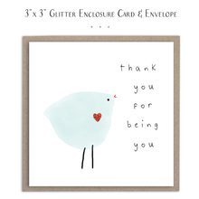 Load image into Gallery viewer, Thank You For Being You - Mini Card