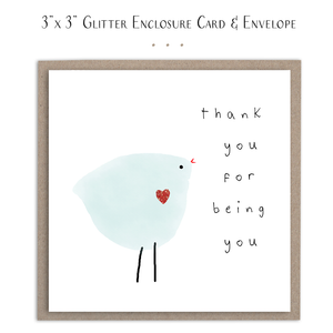 Thank You For Being You - Mini Card