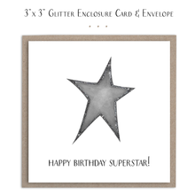 Load image into Gallery viewer, Happy Birthday Superstar - Mini Card