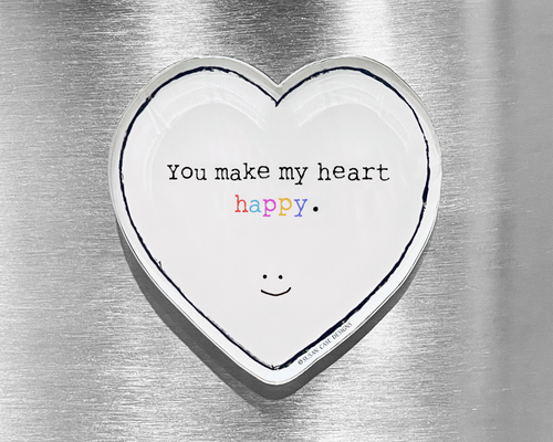 You Make My Heart Happy - Magnet & Mini Envelope