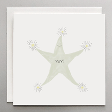 Load image into Gallery viewer, Yay! Starfish Sparklers - Card