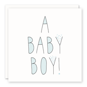 A Baby Boy!  Greeting Card