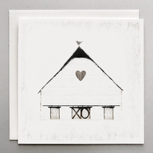 Load image into Gallery viewer, New Home Card: Rustic White Barn