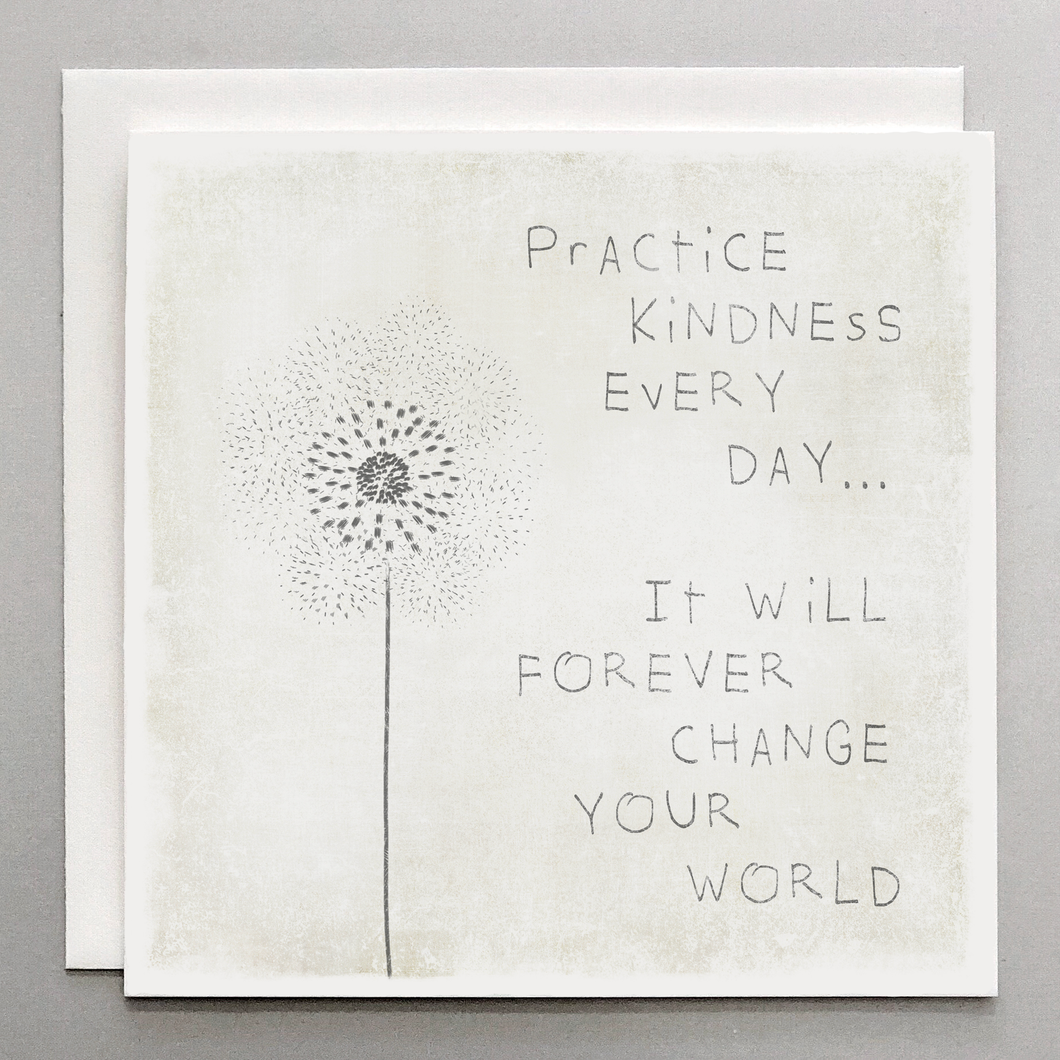 Practice Kindness Greeting Card