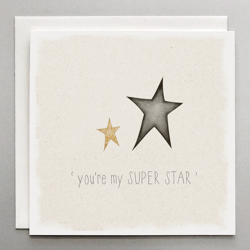 You're My Superstar - Congratulations Card