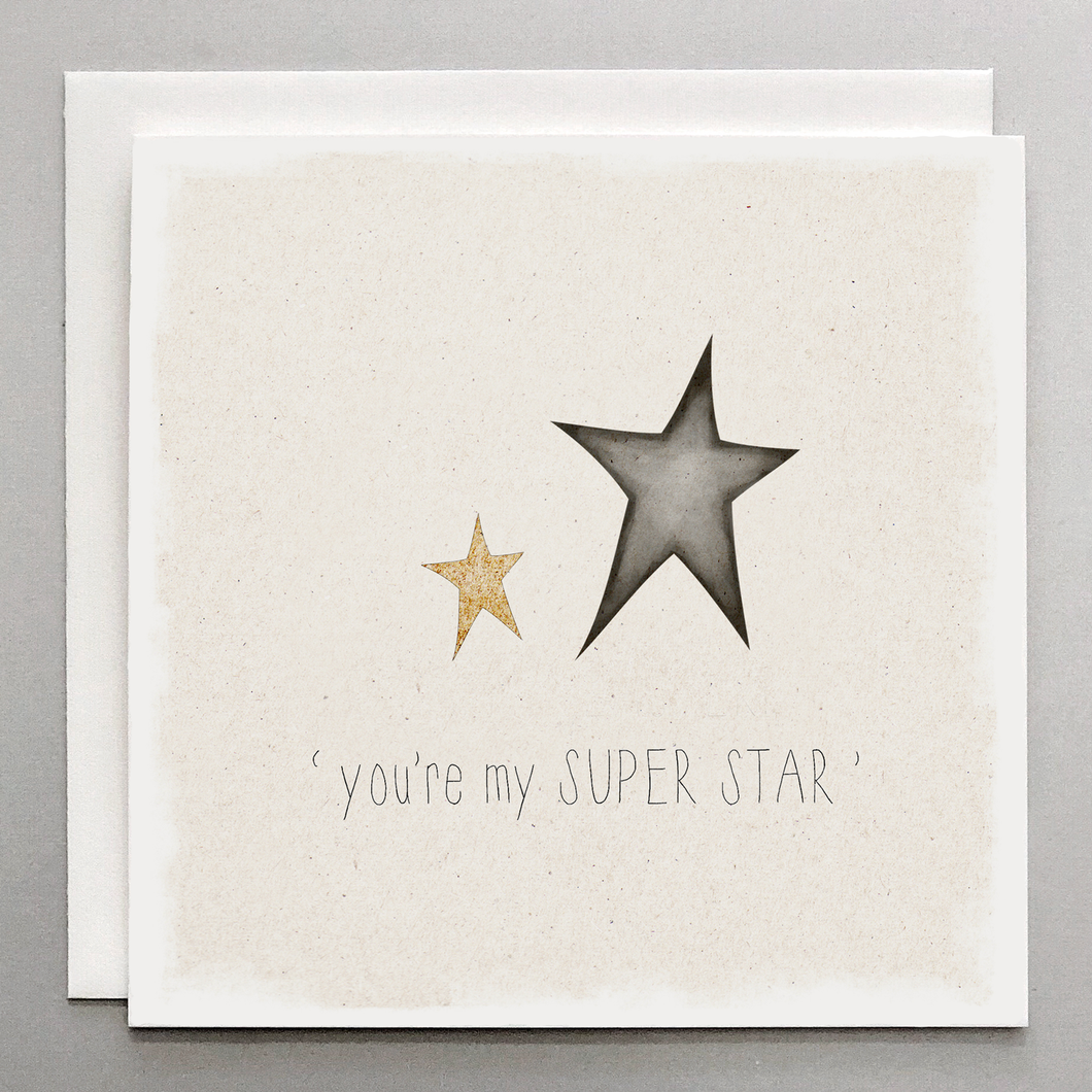 You're My Superstar - Congratulations Card