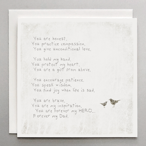 Forever My Hero... Forever My Dad - Card