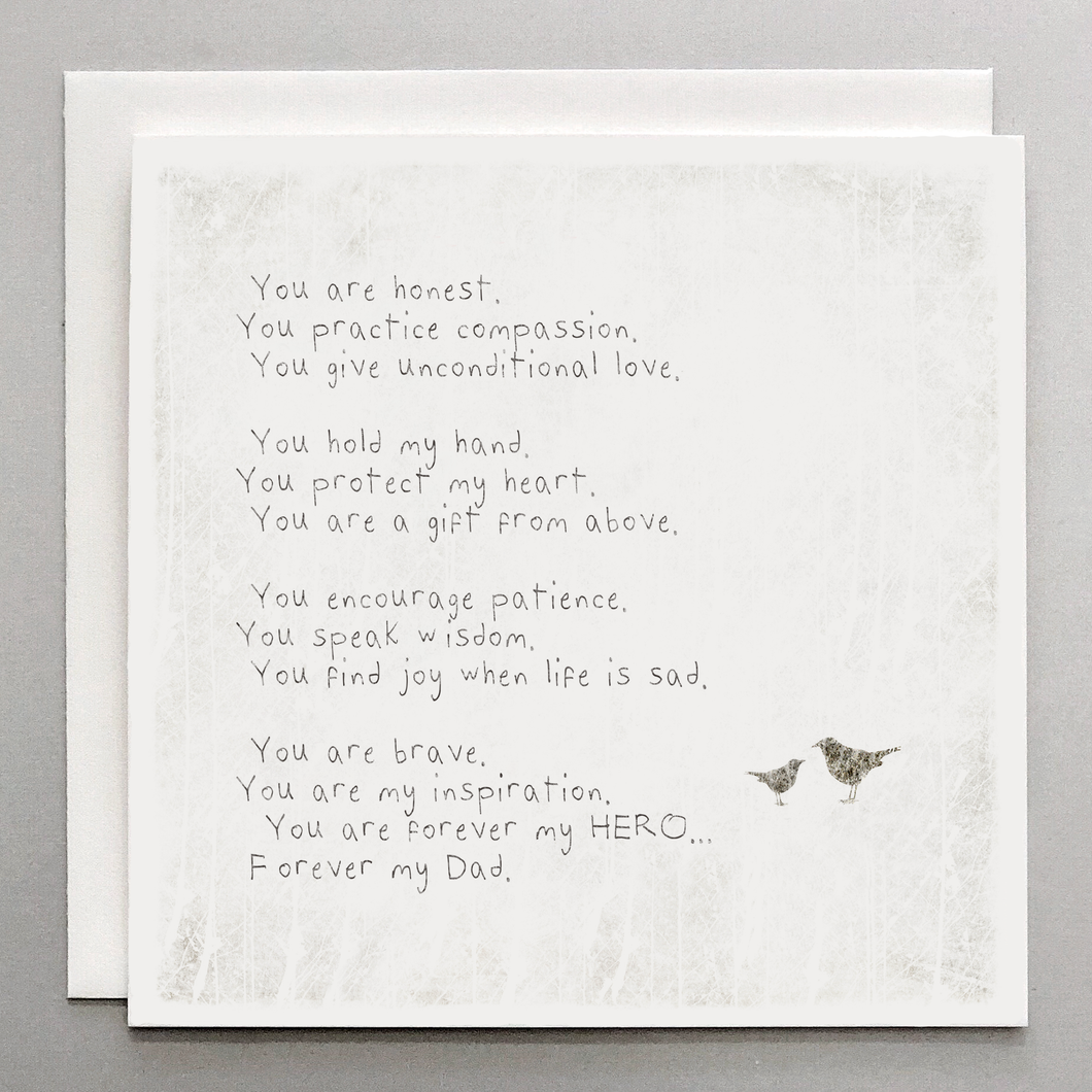 Forever My Hero... Forever My Dad - Card