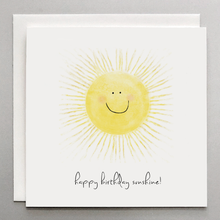 Load image into Gallery viewer, Happy Birthday Sunshine (sun) - Card