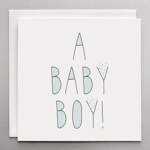 A Baby Boy!  Greeting Card