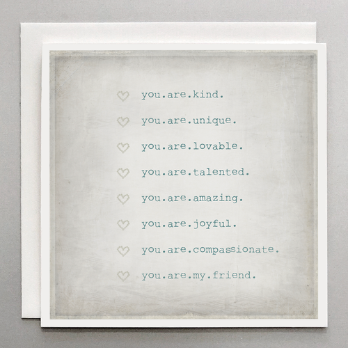 Friendship Card - You Are My Friend