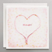 Load image into Gallery viewer, It&#39;s A Girl - Card