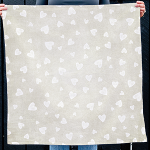 Rustic Hearts Tea Towel - Kitchen Towel