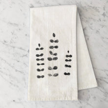 Load image into Gallery viewer, Ferns Kitchen Towel, Susan Case Designs, Tea Towels, Flour Sack Cotton Towel Kitchen decor