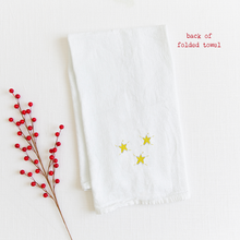 Load image into Gallery viewer, Happy Holidays Gnome Tea Towel | Christmas Kitchen Gift
