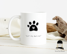 Load image into Gallery viewer, Personalized Best Dog Dad Ever Mug