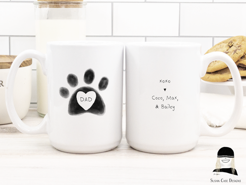 Personalized Dog Dad Mug