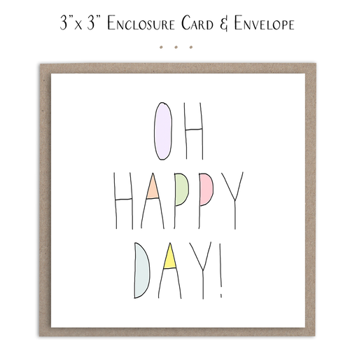 Oh Happy Day - Congratulations Mini Card