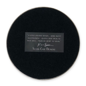 Susan Case Designs Paperweight Back