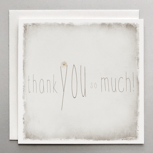 Thank You Card – Tiny Daisy “Thank You So Much” Greeting