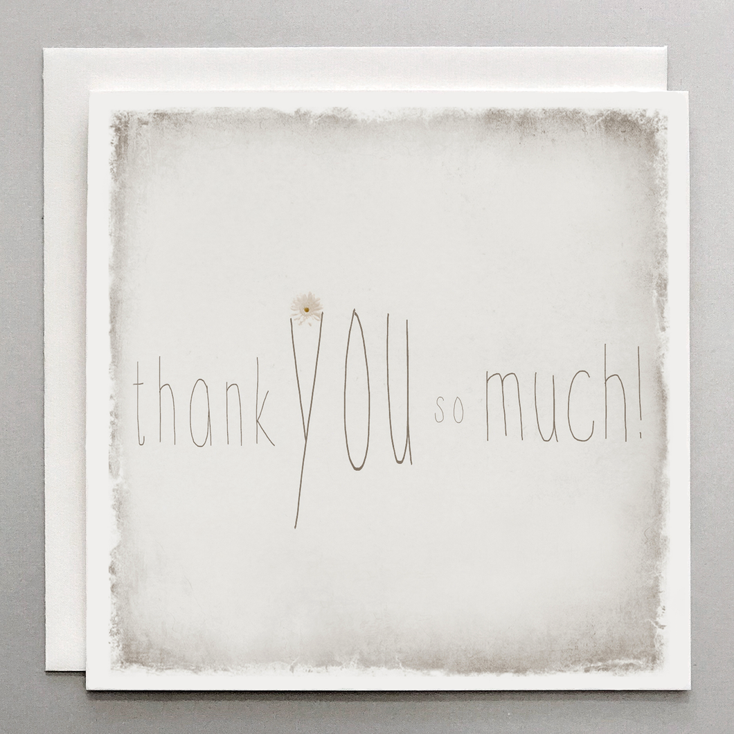 Thank You Card – Tiny Daisy “Thank You So Much” Greeting