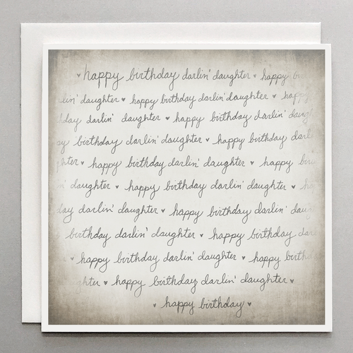 Happy Birthday Darlin' Daughter Card