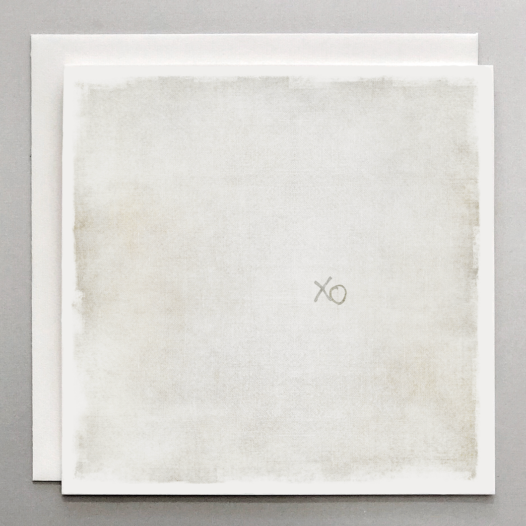 XO Card – Kiss Hug Card for Love, Thank You & Thinking of You
