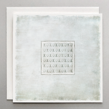Load image into Gallery viewer, Love &amp; Friendship – XOXOXO Ocean Blue Card