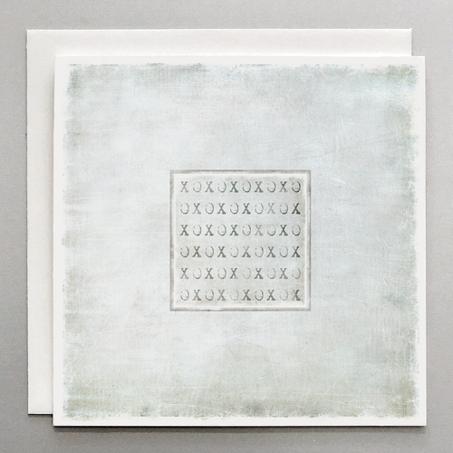 Love & Friendship – XOXOXO Ocean Blue Card