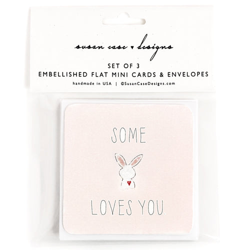 Love Gift Enclosures, Easter Gift Enclosure Card, Bunny Cards