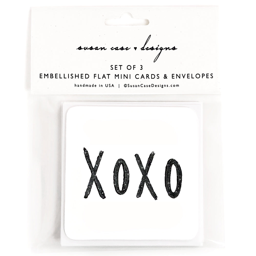 Gift Enclosure Cards / Gift Tags / Love Cards / xoxo / Susan Case Designs
