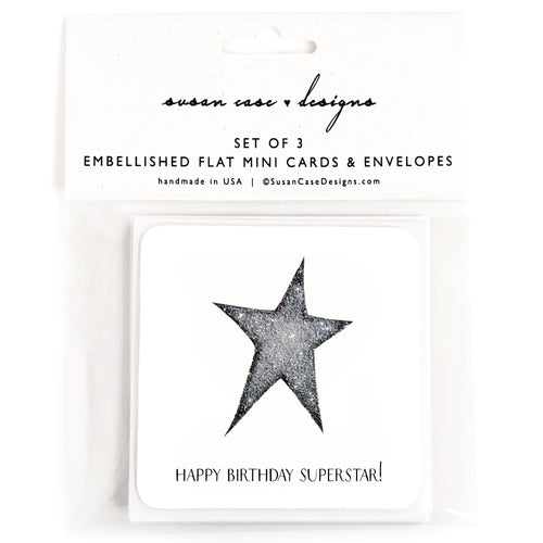 Happy Birthday Superstar - Mini Card Set