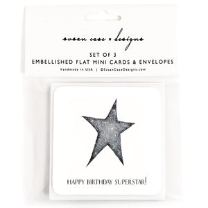 Happy Birthday Superstar - Mini Card Set