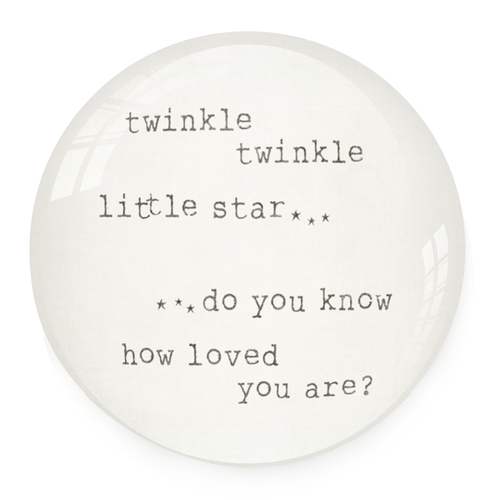 Twinkle Little Star Paperweight