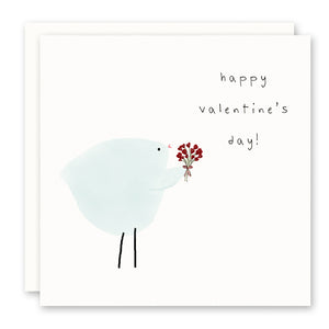 happy valentine's day card, cute, glitter optional