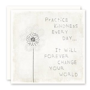 Uplifting quotes, inspirational print, greeting card, kindness