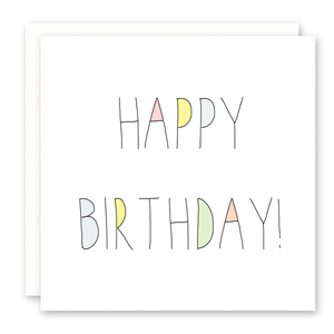 Generic Birthday Card for Everyone - Colorful - Happy Birthday!
