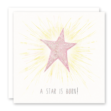 Load image into Gallery viewer, Girl Baby Cards | A Star is Born | Susan Case Designs