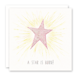 Girl Baby Cards | A Star is Born | Susan Case Designs