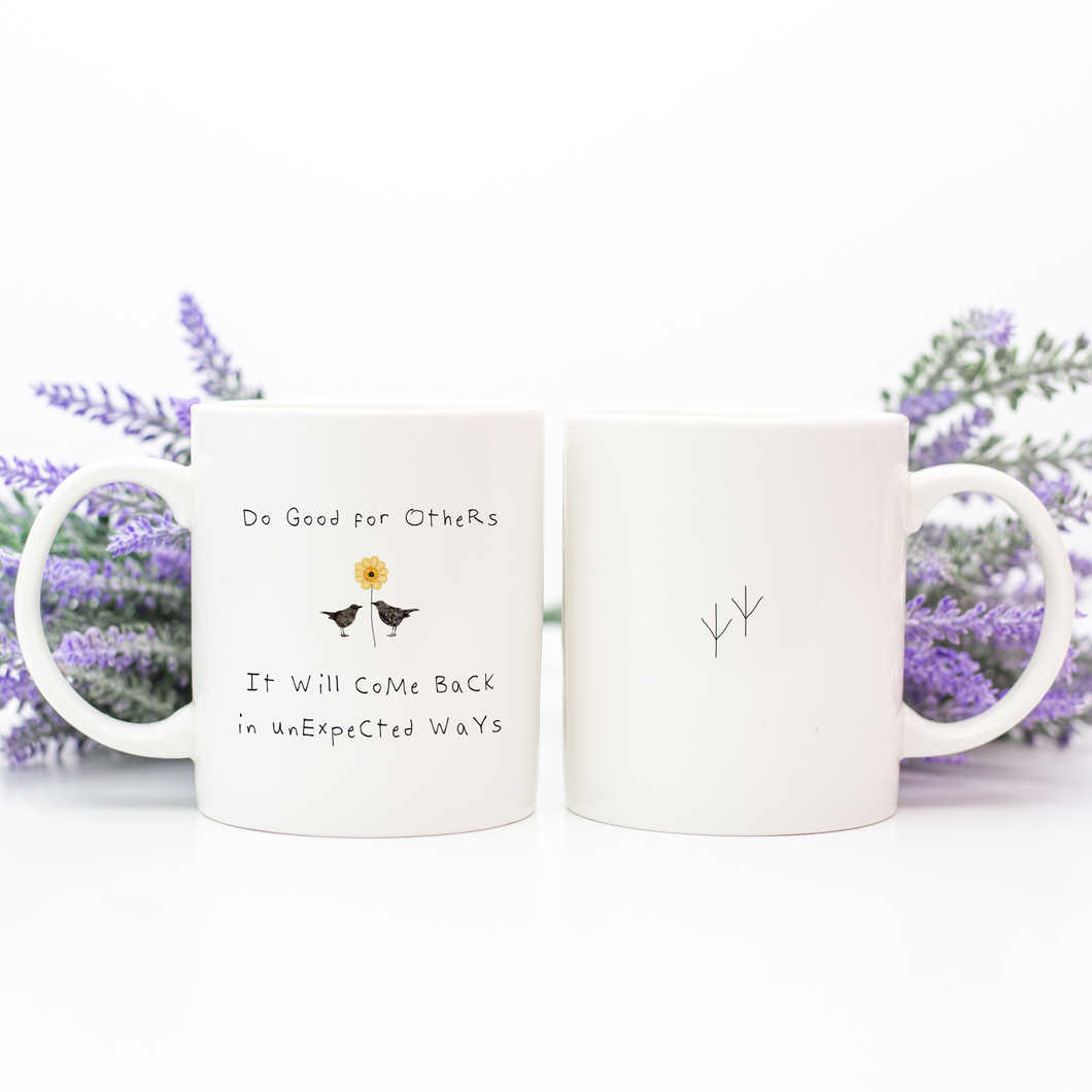 coffee mug, inspirational mug - Susan Case Designs 