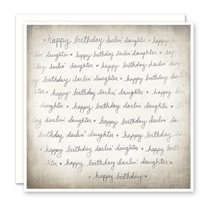 Happy Birthday Darling Daughter Birthday Card