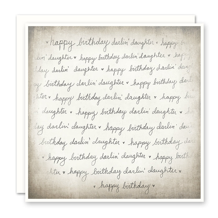 Happy Birthday Darling Daughter Birthday Card